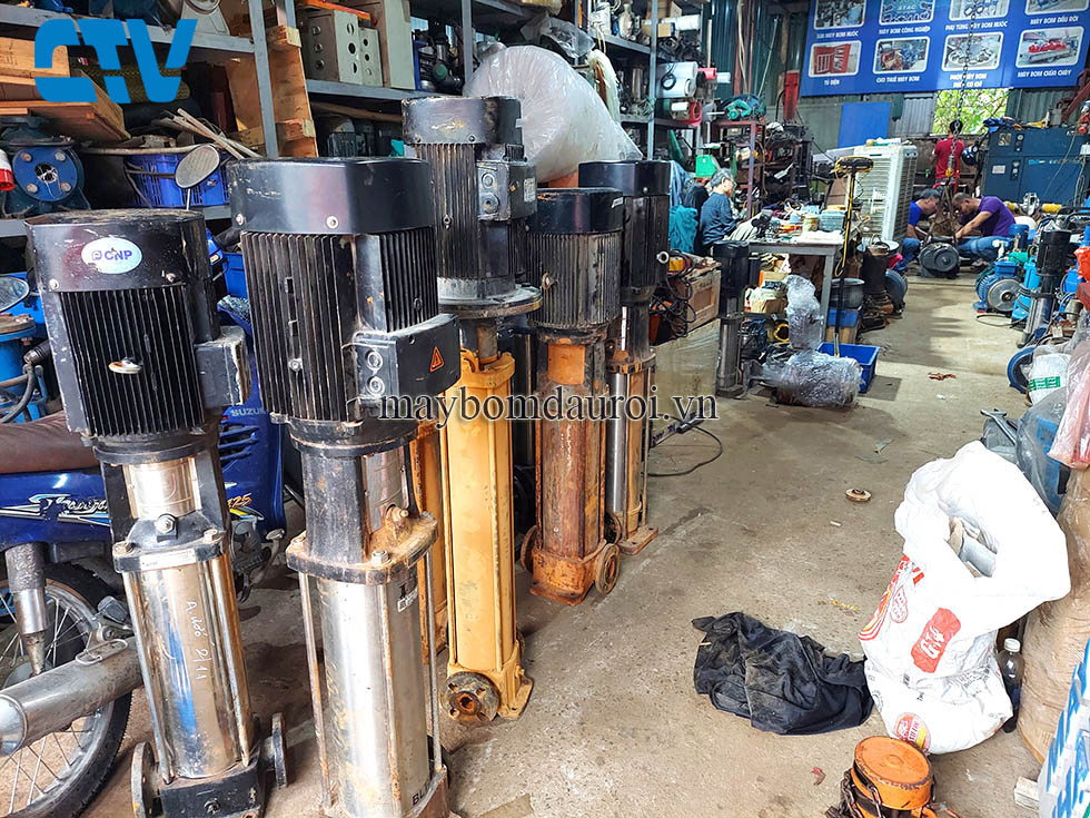 Cường Thịnh Vương sửa chữa máy bơm trục đứng CNP uy tín, chuyên nghiệp