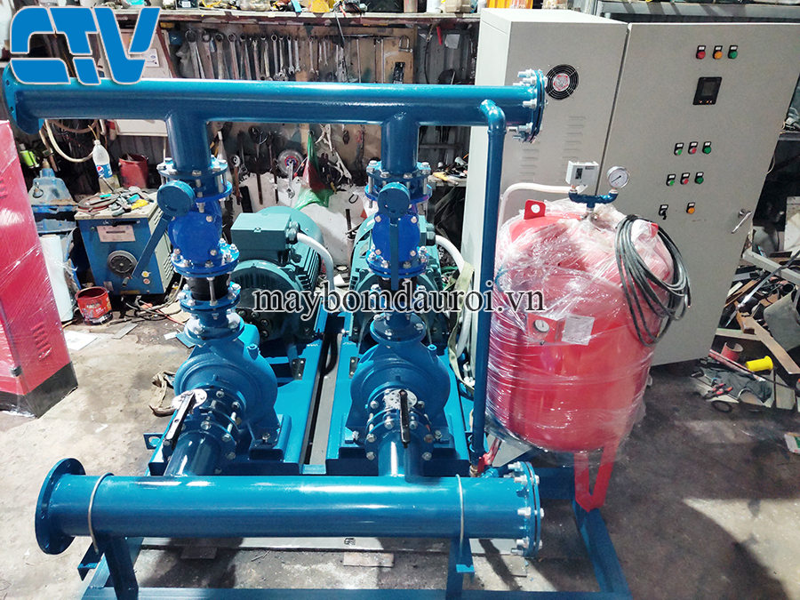 Công ty thiết kế, lắp đặt cụm máy bơm tăng áp công nghiệp chuyên nghiệp, giá tốt nhất khu vực miền Bắc