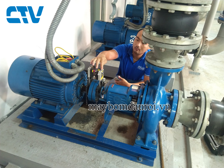 Nguyên nhân và cách khắc phục máy bơm đầu rời bị lệch trục
